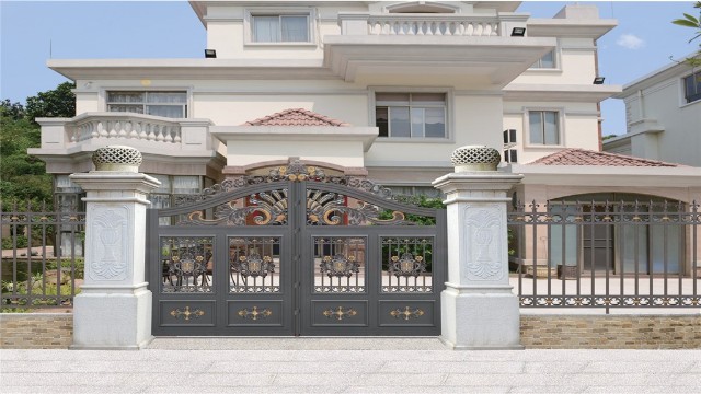 铜门与铝艺别墅庭院大门之间有什么区别？