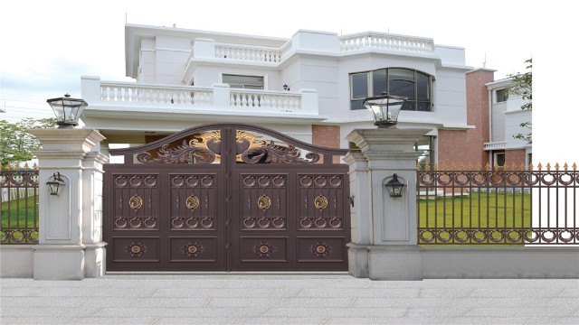 你知道如何选择合适的铝艺别墅庭院大门吗？
